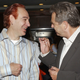 John Lafia and Beau Bridges at the afterparty for “10.5" in 2004